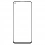 За OnePlus Nord 2 5G DN2101 DN2103 Външен стъклен обектив на предния екран (черен)