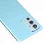 עבור OnePlus 9RT 5G MT2110 MT2111 כיסוי אחורי סוללת זכוכית מקורית עם עדשת מצלמה (כחול)