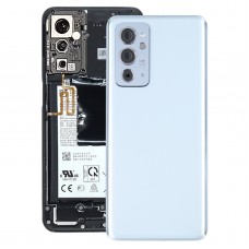 För OnePlus 9RT 5G MT2110 MT2111 Original glasbatteri bakåt med kameralins (Nano Silver)