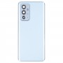 Для OnePlus 9RT 5G MT2110 MT2111 Оригинальная стеклянная аккумуляторная крышка с объективом камеры (Nano Silver)