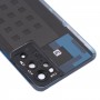 Para OnePlus 9RT 5G MT2110 MT2111 Tapa trasera de batería de vidrio original con lente de cámara (nano plateado)