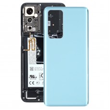 A OnePlus 9RT 5G MT2110 MT2111 eredeti üveg akkumulátoros hátlapja (kék)