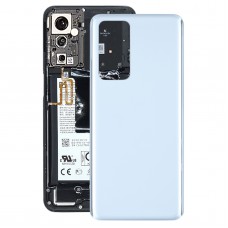 För OnePlus 9RT 5G MT2110 MT2111 Original Glass Battery Back Cover (Nano Silver)
