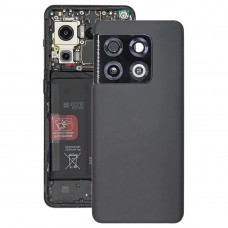OnePlus 10 Proオリジナルバッテリーバックカバー（黒）