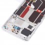 对于OnePlus 10 Pro Ne2210数字化器，完整组件，带有框架原始LCD屏幕（银）