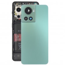 Para la cubierta posterior de la batería OnePlus 10R/ACE con lente de cámara (verde)