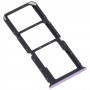 OnePlus Nord N200 5G DE2118 / DE2117 SIMカードトレイ + SIMカードトレイ +マイクロSDカードトレイ（紫）