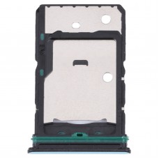 Для OnePlus Nord CE 2 5G SIM -карта -лоток + лоток для SIM -карт + лоток для карт Micro SD (зелений)