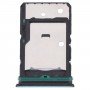 Для OnePlus Nord CE 2 5G SIM -карта -лоток + лоток для SIM -карт + лоток для карт Micro SD (зелений)