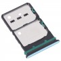 Для OnePlus Nord CE 2 5G SIM -карты лоток + SIM -карта лоток + лоток Micro SD (зеленый)