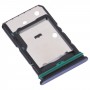 For OnePlus Nord CE 2 5G SIM Card Tray + SIM Card Tray + Micro SD Card Tray (Blue)
