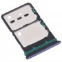 Para OnePlus Nord CE 2 5G SIM Tard Banny + SIM Card Banny + Micro SD Tarjeta Bandeja (azul)