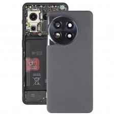For OnePlus 11 PBH110 Battery Back Cover(Black)