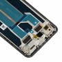 AMOLED LCD -näyttö OnePlus NORD 2T CPH2399 CPH2401 Digitoija Koko kokoonpano kehyksellä (musta)