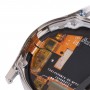 Original LCD-skärm och digitizer full montering med ram för Huawei Watch GT 3 46mm Mil-B19 (silver)