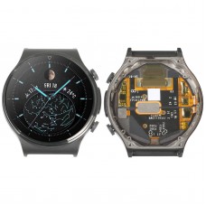 Original LCD Screen and Digitizer Full Assembly With Frame for Huawei Watch GT 2 Pro ECG Edition