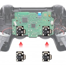 2 PCS Controller Analog Thumb Stick Drift Fix Mod For PS5 / PS4 / Xbox One(Black) 