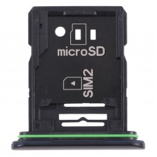 Algne SIM -kaardi salv + SIM -kaardi salv / Micro SD -kaardi salv Sony Xperia 10 III (must)