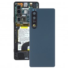 Originalbatterie zurück mit Kameraobjektiv für Sony Xperia 1 III (grau)
