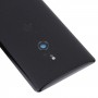 ソニーxperia xz3（黒）の指紋付きオリジナルのバッテリーカバー