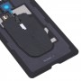 Couvercle arrière de la batterie d'origine avec empreinte digitale pour Sony Xperia XZ3 (noir)
