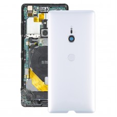 Original Battery Back Cover with Fingerprint for Sony Xperia XZ3(Silver)