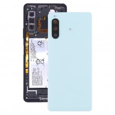 Original Battery Back Cover with Fingerprint for Sony Xperia 10 II(Green)