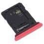 Bandeja de tarjetas SIM + bandeja de tarjeta micro SD para Sony Xperia 10 III (rojo)