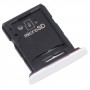 Bandeja de tarjetas SIM + bandeja de tarjeta micro SD para Sony Xperia 10 III (blanco)