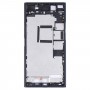 צלחת לוחית מסגרת אמצעית מקורית עבור Sony Xperia XZ Premium (שחור)
