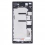 Original Middle Frame Bezel Plate for Sony Xperia XZ Premium (Silver)