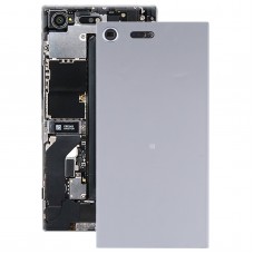 Sony Xperia XZ Premium（灰色）のカメラレンズ付きのオリジナルのバッテリーカバー