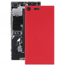 Alkuperäinen akun takakansi kameran linssillä Sony Xperia XZ Premium (punainen)