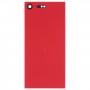 Оригинальная задняя крышка с батареей с объективом камеры для Sony Xperia XZ Premium (красный)