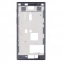 Middle Frame Lünette Platte für Sony Xperia X Compact (schwarz)