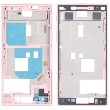 Piastra di cornice a cornice medio per Sony Xperia x Compact (rosa)