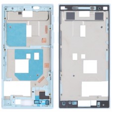 შუა ჩარჩო ბეზელის ფირფიტა Sony Xperia x კომპაქტისთვის (ლურჯი)
