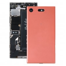Eredeti akkumulátoros hátsó burkolat kamera lencse -borítóval a Sony Xperia XZ1 Compact (Orange) számára