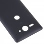 За Sony Xperia XZ2 Compact Original Bather Back Cover (Black)