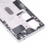 对于索尼Xperia 1 II原始中间框架挡板板（银）