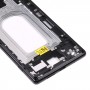 Para Sony Xperia 1 placa de bisel de marco medio original (negro)