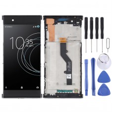 Original LCD Screen For Sony Xperia XA1 Plus G3416 Digitizer Full Assembly with Frame(Black)