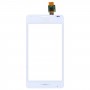 Sony Xperia E1的原始触摸面板（白色）