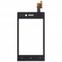 Dotykový panel pro Sony Xperia Miro / ST23I (černá)