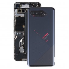 Tylna pokrywa baterii szklanej dla Asus Rog Phone 5 ZS673ks (Jet Black)