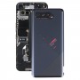Tylna pokrywa baterii szklanej dla Asus Rog Phone 5 ZS673ks (Jet Black)