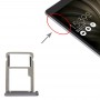 För Asus Zenpad 3S 10 Z500KL P001 Original SIM -kortfack + Micro SD -kortfack (grå)