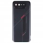 כיסוי אחורי סוללת זכוכית לטלפון ASUS ROG 6 AI2201-C AI2201-F (שחור)