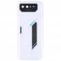 Glasbatterie zurück-Abdeckung für ASUS ROG Phone 6 AI2201-C AI2201-F (weiß)