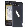 Tapa trasera de la batería de vidrio para Asus Rog Phone 5 Pro ZS673KS (negro)